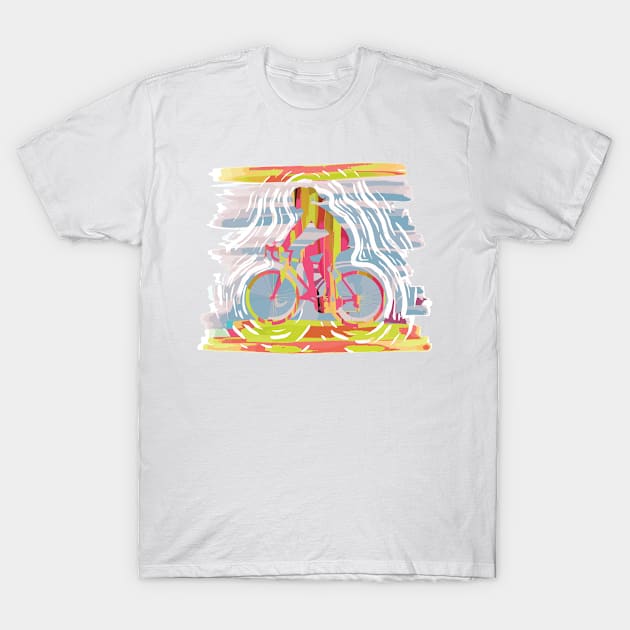 Mountain Bike Vintage Gift for Women T-Shirt by Luca loves Lili